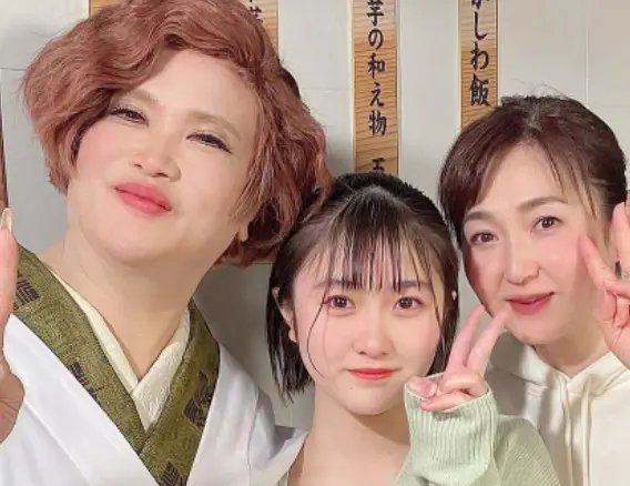 生稲晃子と娘の遥香がテレビ出演した時の様子
